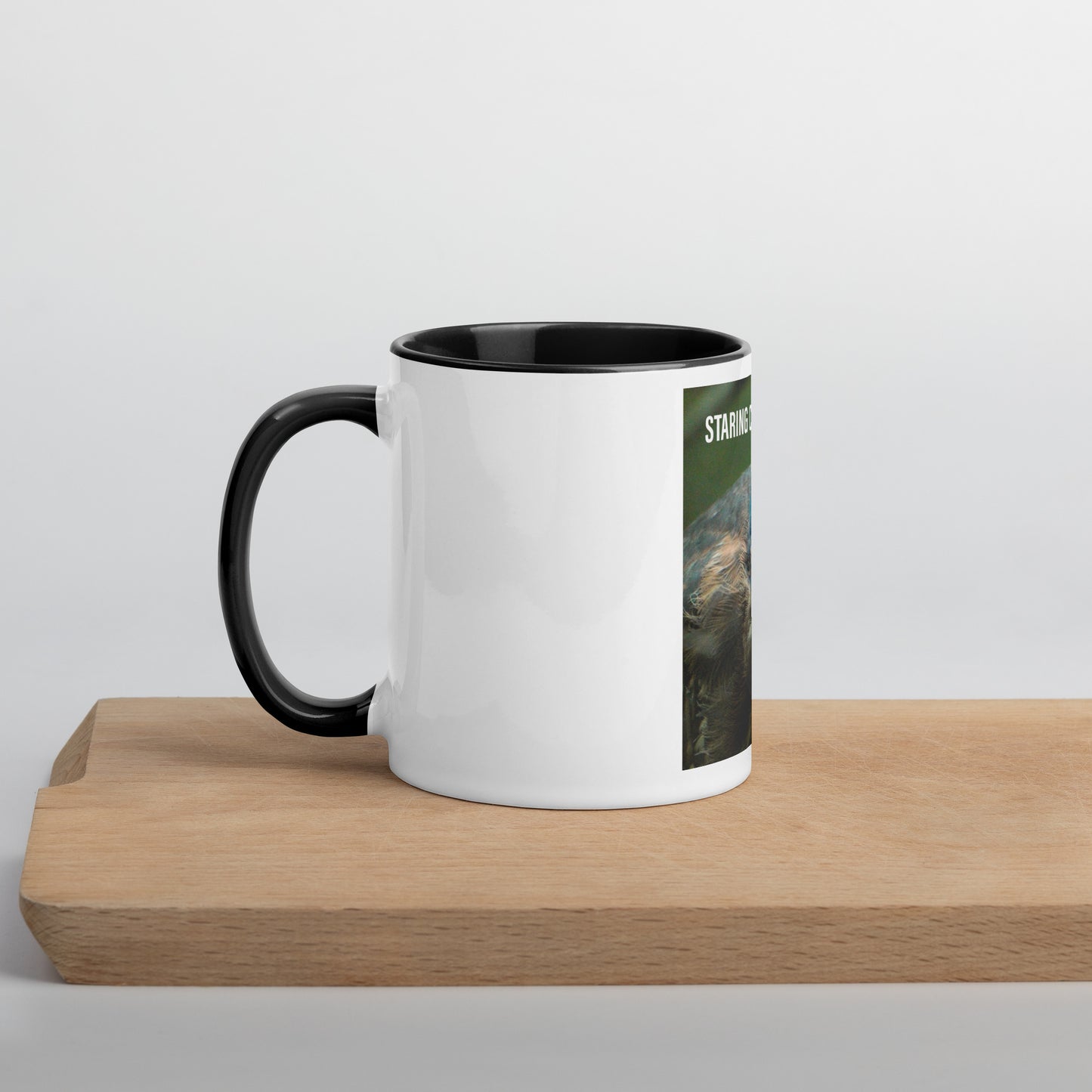 Funny Heron Mug (with Color Inside)