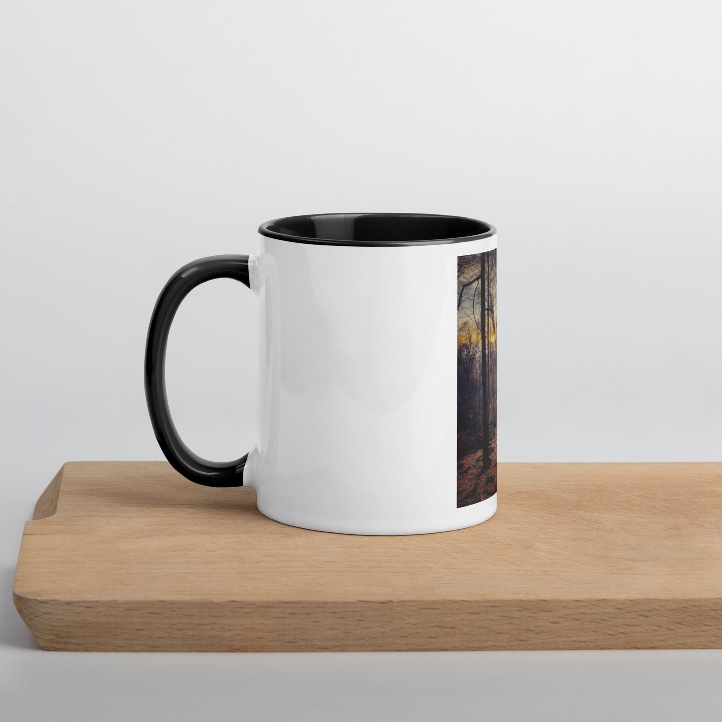 Whipp's Ledges Sunset Mug (with Color Inside)