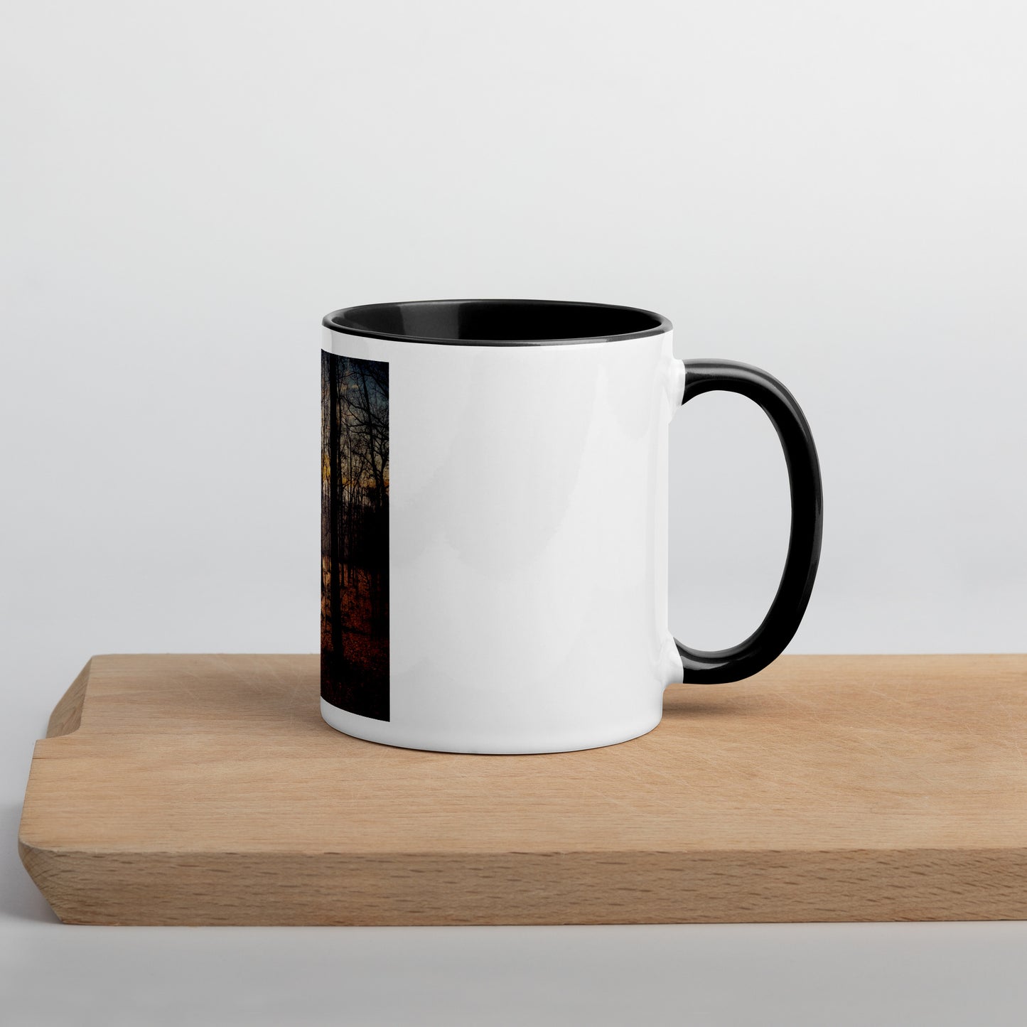 Whipp's Ledges Sunset Mug (with Color Inside)