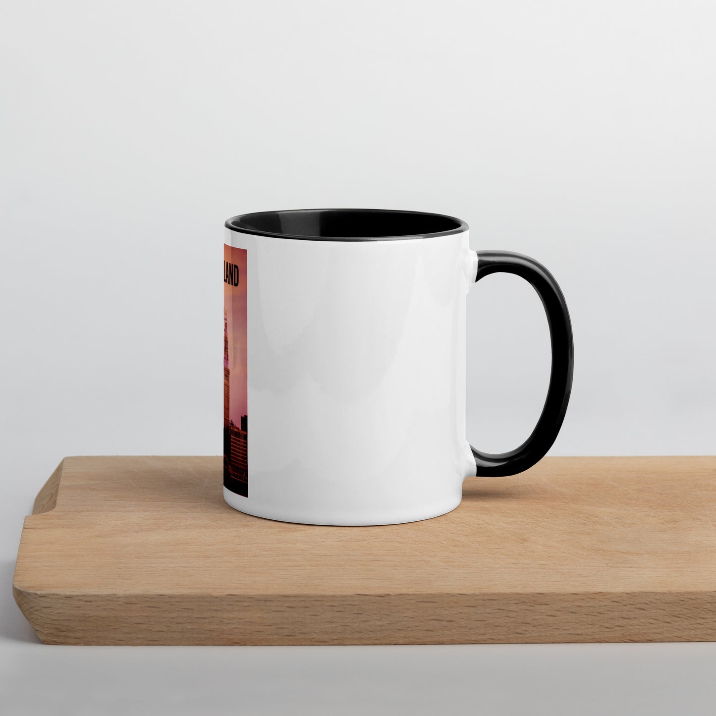 Cleveland Terminal Tower Mug with Color Inside