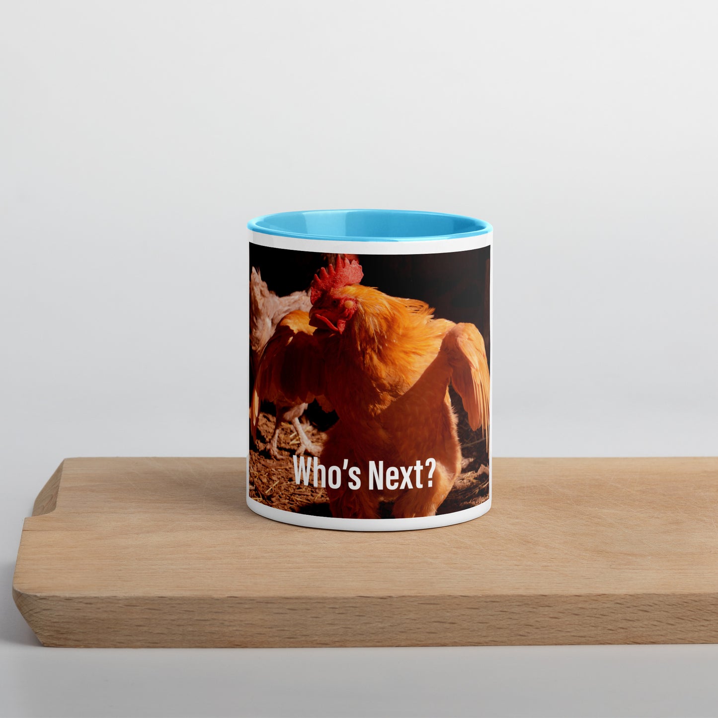 Funny Chicken Mug with Color Inside