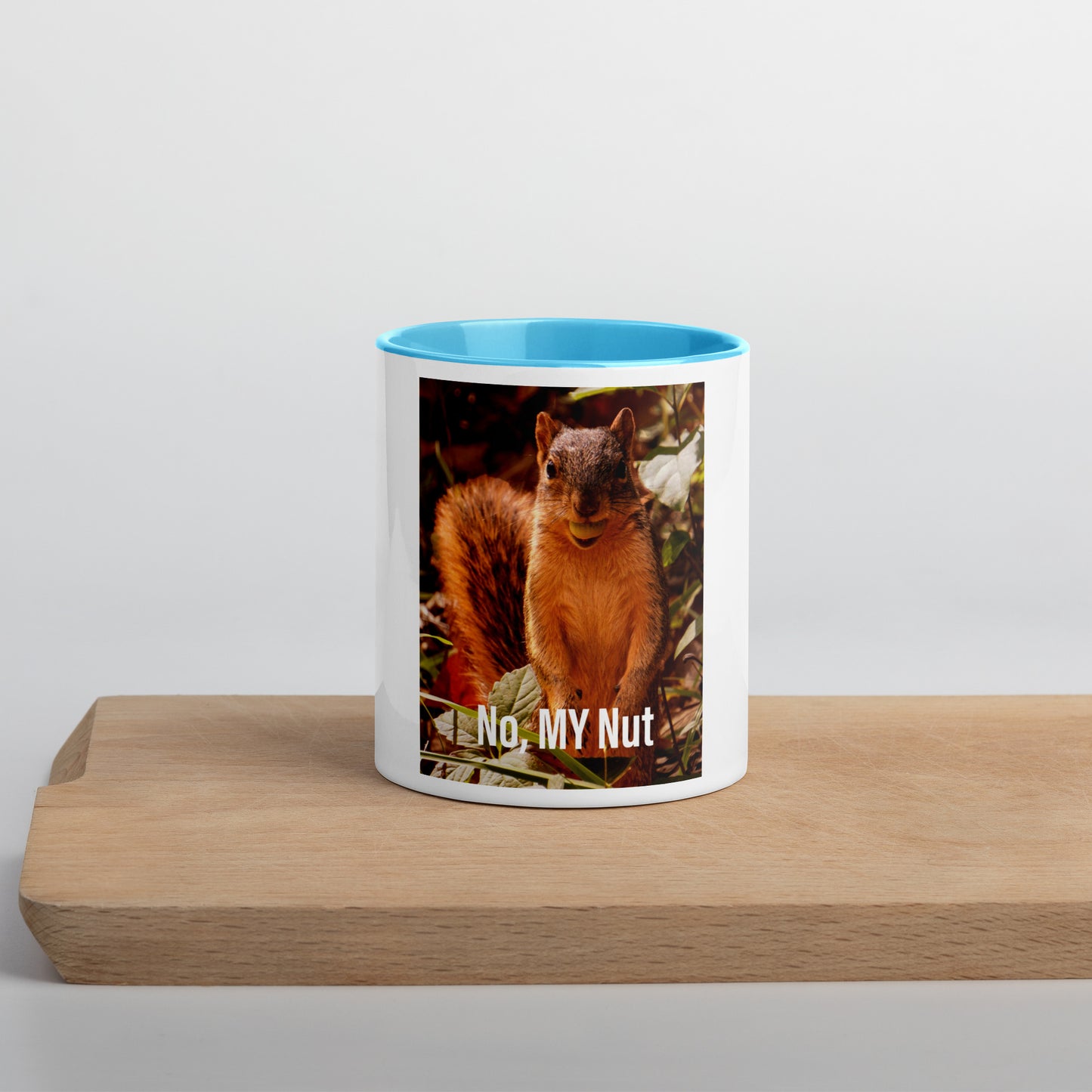Funny Squirrel Mug (with Color Inside)