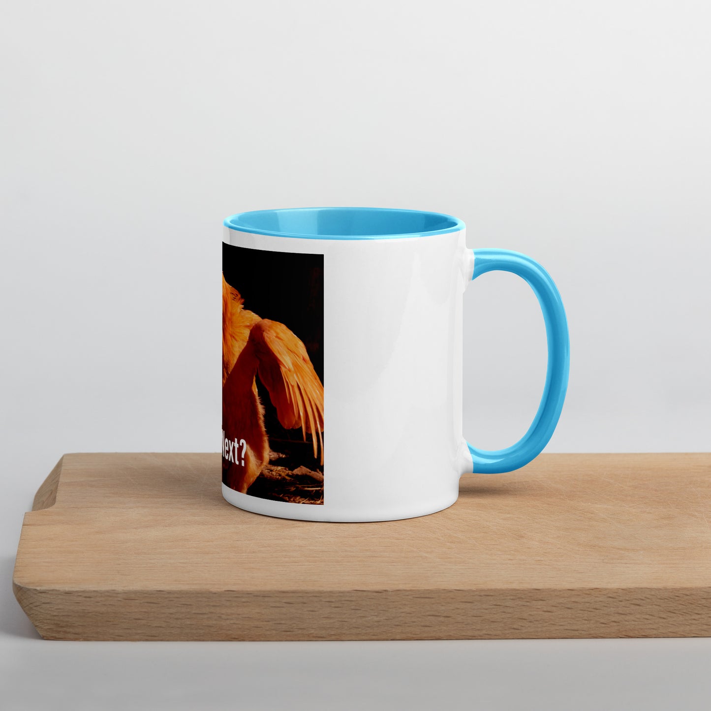 Funny Chicken Mug with Color Inside