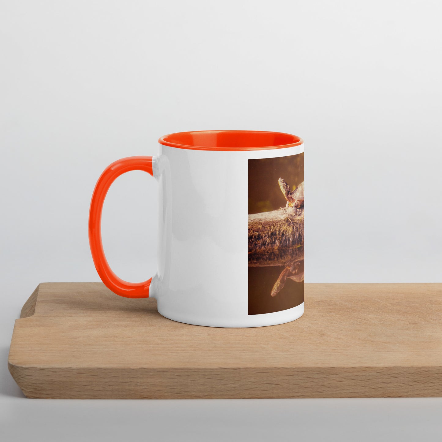 Fun in the Sun Turtle Mug (with Color Inside)