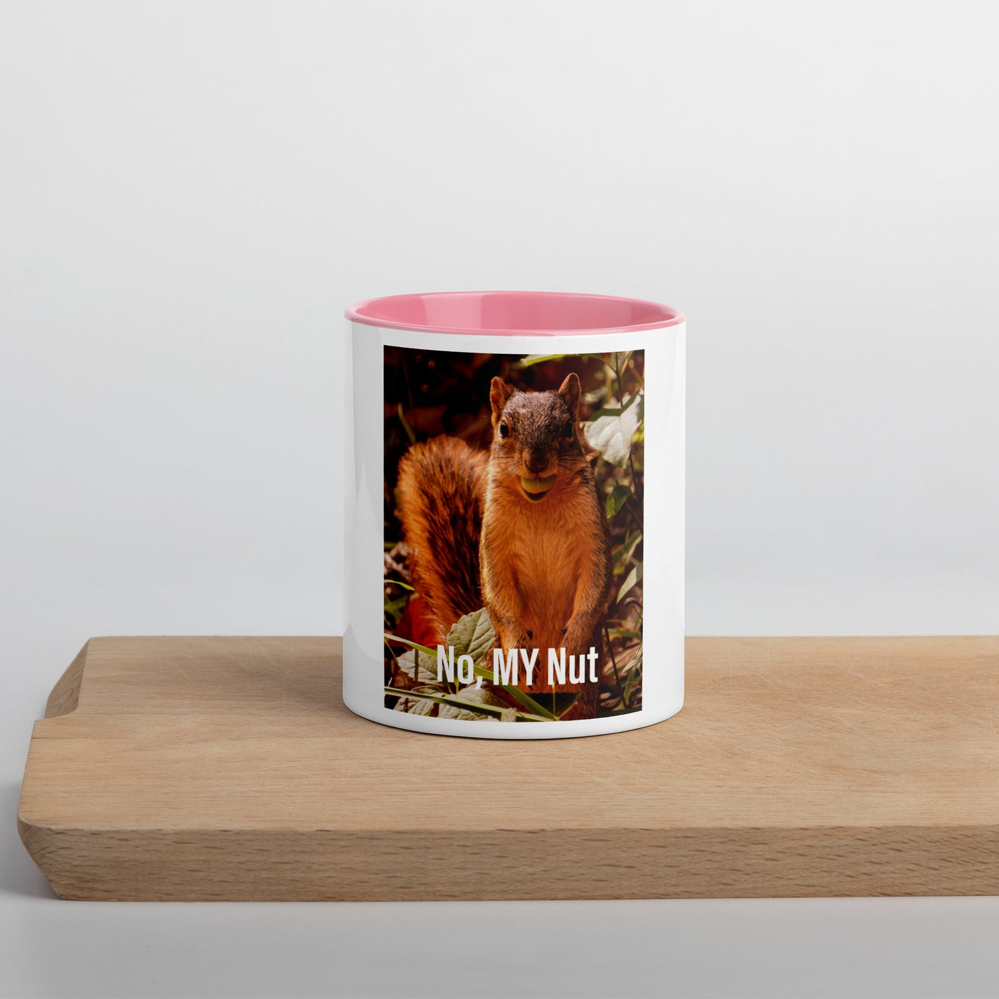 Funny Squirrel Mug (with Color Inside)