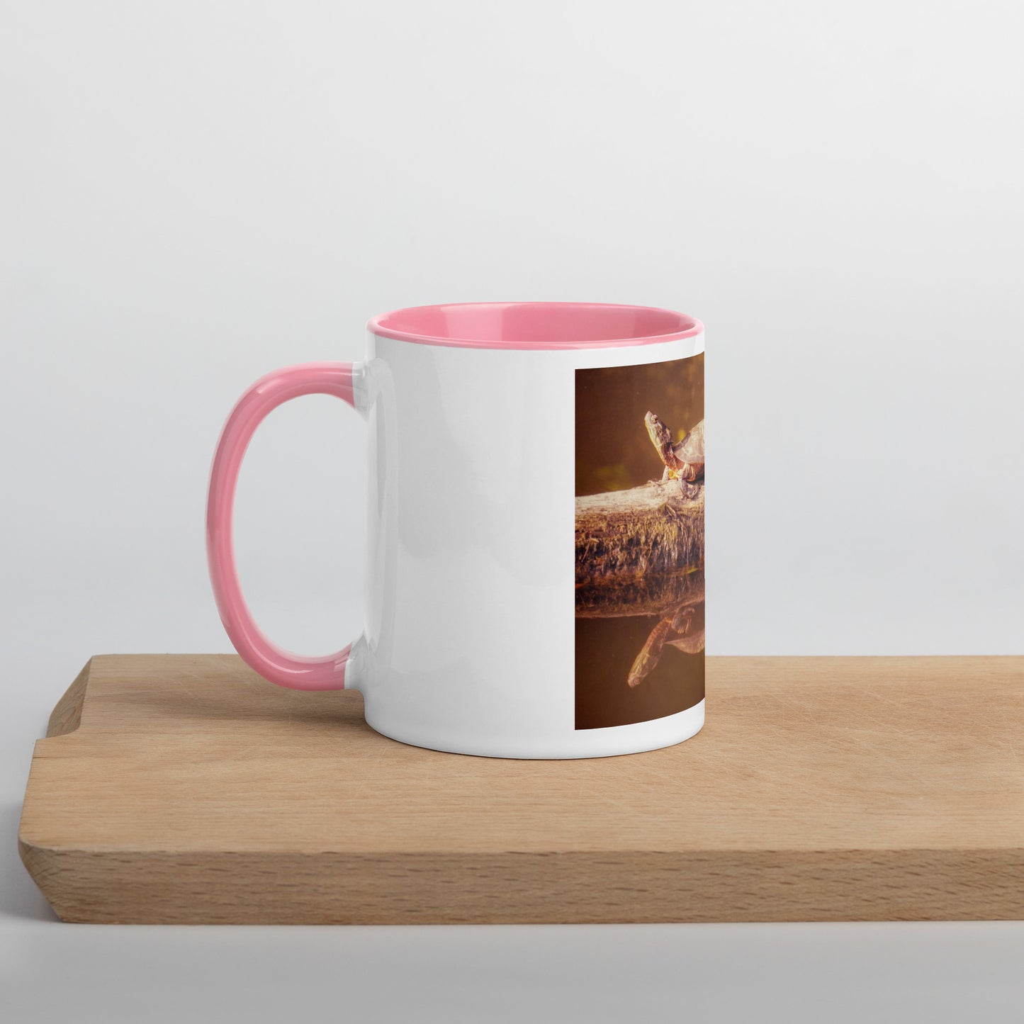 Fun in the Sun Turtle Mug (with Color Inside)
