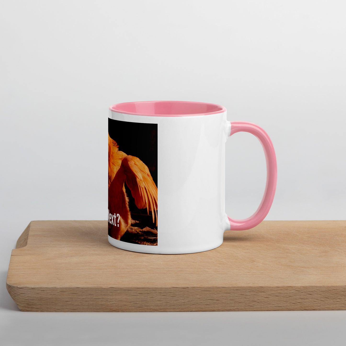 Funny Chicken Mug with Color Inside