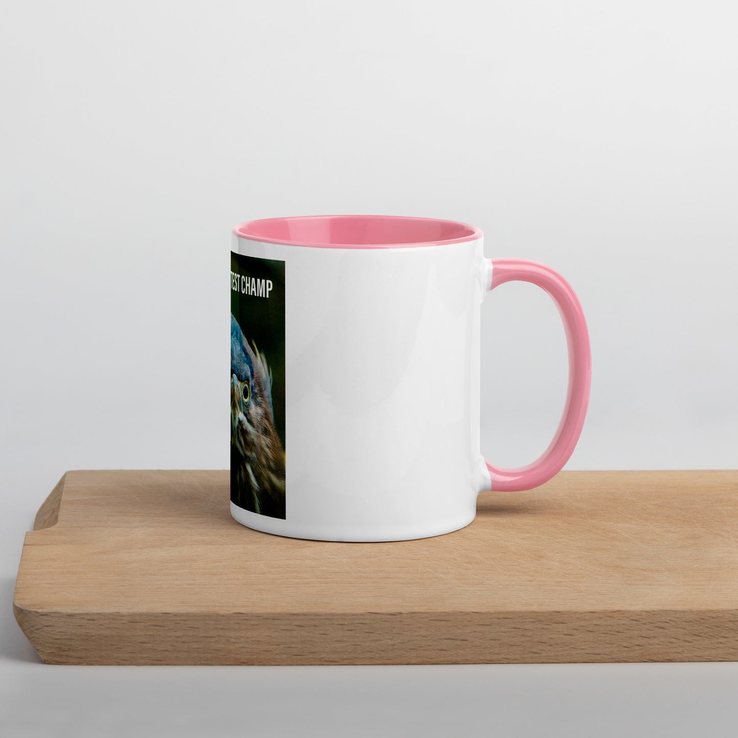 Funny Heron Mug (with Color Inside)